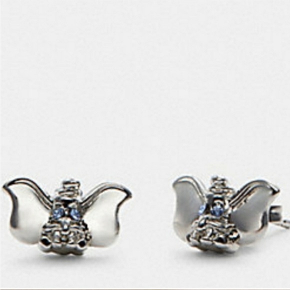 Coach X Disney Dumbo Stud Earrings And Toggle Bracelet - Picture 2 of 14